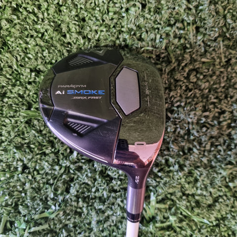 Callaway Ai Smoke Max #9 Fairway Wood 25 Deg Ladies (USED)